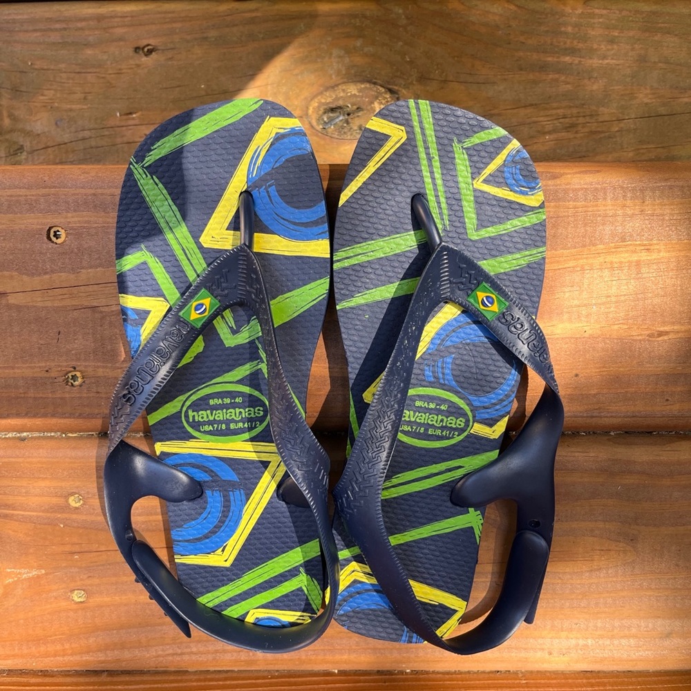 Havaianas flip flop with adjustable back-strap